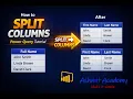 How to Split Columns in Power Query Editor for Power BI Step-by-Step Tutorial