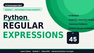 Regular Expressions in Python Regex Pattern Matching Made Simple