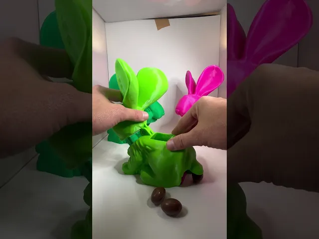 Easter Bunny eggs dispenser video thumbnail