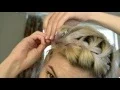 Bang braid tutorial for pixie cuts