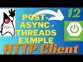 Executor Service HttpClient Spring Boot Java Http Client Post Async Threads Spring Boot