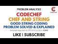 Codechef - Chef and String