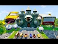 Download Lagu ALL MONSTERS Big \u0026 Small Cars with KUNG SAHUR EATER \u0026 CAR EATER \u0026 BUS EATER – BeamNG Drive