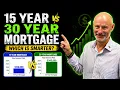 15 Year vs 30 Year Mortgage - Investing Strategy