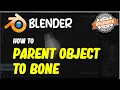 Blender How To Parent Object To Bone
