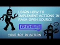 How to Implement Custom Actions in Rasa NLP What is Action Server responses forms in rasa slot