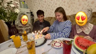 اليوم عيد ميلاد فيرونيكا😍شوفو كيفاش احتفلنا و جنينا أول بتيخة 🥹🇷🇺🇲🇦
