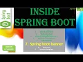 7 Spring Boot Internals Custom Banner in Spring Boot Application
