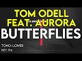 Lagu Tom Odell Ft.Aurora - Butterflies - Karaoke Instrumental - Lower
