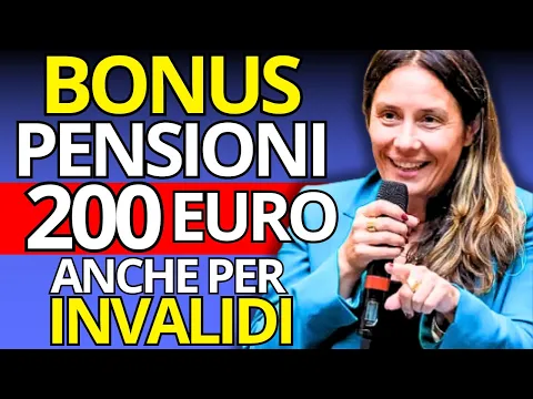 Download MP3 PENSIONI BONUS 200 EURO – Minime, Sociali, Invalidità… – Ecco CHI ne ha DIRITTO!