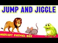 Lagu Jump And Jiggle With Lyrics And Actions | Nursery Rhymes Box | Nursery Rhymes Songs