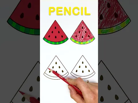 Fruit Illustration: Four Unique Coloring Techniques