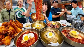 평양에서 시작된 100년 넘은 냉면집?!😳 인생 평냉 찾았습니다.. 통닭파는 냉면집 동해 권가냉면