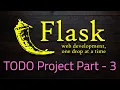 Python Flask TODO Project for beginner Bangla Tutorial Part - 3