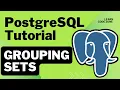 PostgreSQL Tutorial In Hindi GROUPING SETS