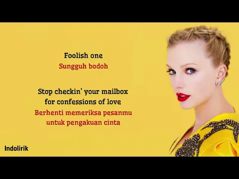 Download MP3 Taylor Swift - Foolish One (Taylor’s Version) [From The Vault] | Lirik Terjemahan