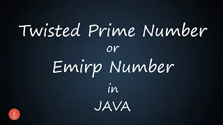 Twisted Number in JAVA BluejCode
