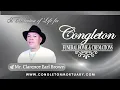 8-1-2026 - Celebration of Life Service For Mr Clarence Earl Brown