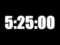 5 HOUR 25 MINUTE TIMER 325 MINUTE COUNTDOWN TIMER LOUD ALARM