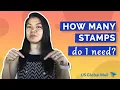 How Many Stamps Do I Need