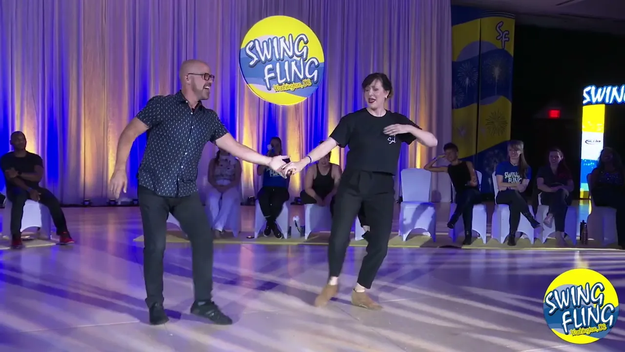 Swing Fling 2023 Invitational Jack & Jill Robert Royston & Annmarie Marker