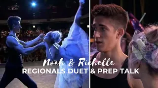 the next step season 6 noah u0026 richelle regionals duet u0026 prep talk