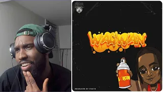 laycon wagwan reaction review palmwinepapi