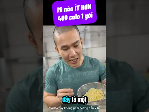 Mì nào ÍT HƠN 400 calo 1 gói #ryanlongfitness #dinhduong #migoi #anngon #taptainha