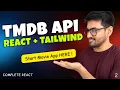 React Tailwind Setup TMDB API Key Guide Step-By-Step