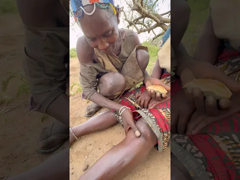 Tribal Love in Africa Begins With Traditional Skin Balm#africa #lifestyle #love #funny