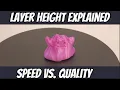 How does layer height affect your 3D printing
