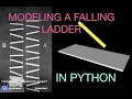 Modeling a Bouncing Stick with Python Veritasium Falling Ladder