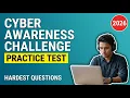 FY 2026 Cyber Awareness Challenge Prep Realistic Questions Explanations