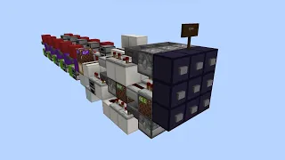 Small Responsive Combination Lock Tutorial Minecraft Java 1 19