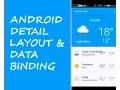 ANDROID DETAIL LAYOUT AND DATA BINDING