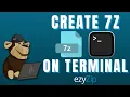 Create 7Z File using Terminal MacOS and Linux
