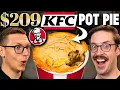 Keith From Try Guys Eats 209 KFC Pot Pie FANCY FAST FOOD