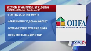 Oklahoma Section 8 housing assistance applications close Oct 16
