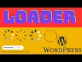 How to Add Pre-Loader Loader in WordPress Website With Live Code With Code