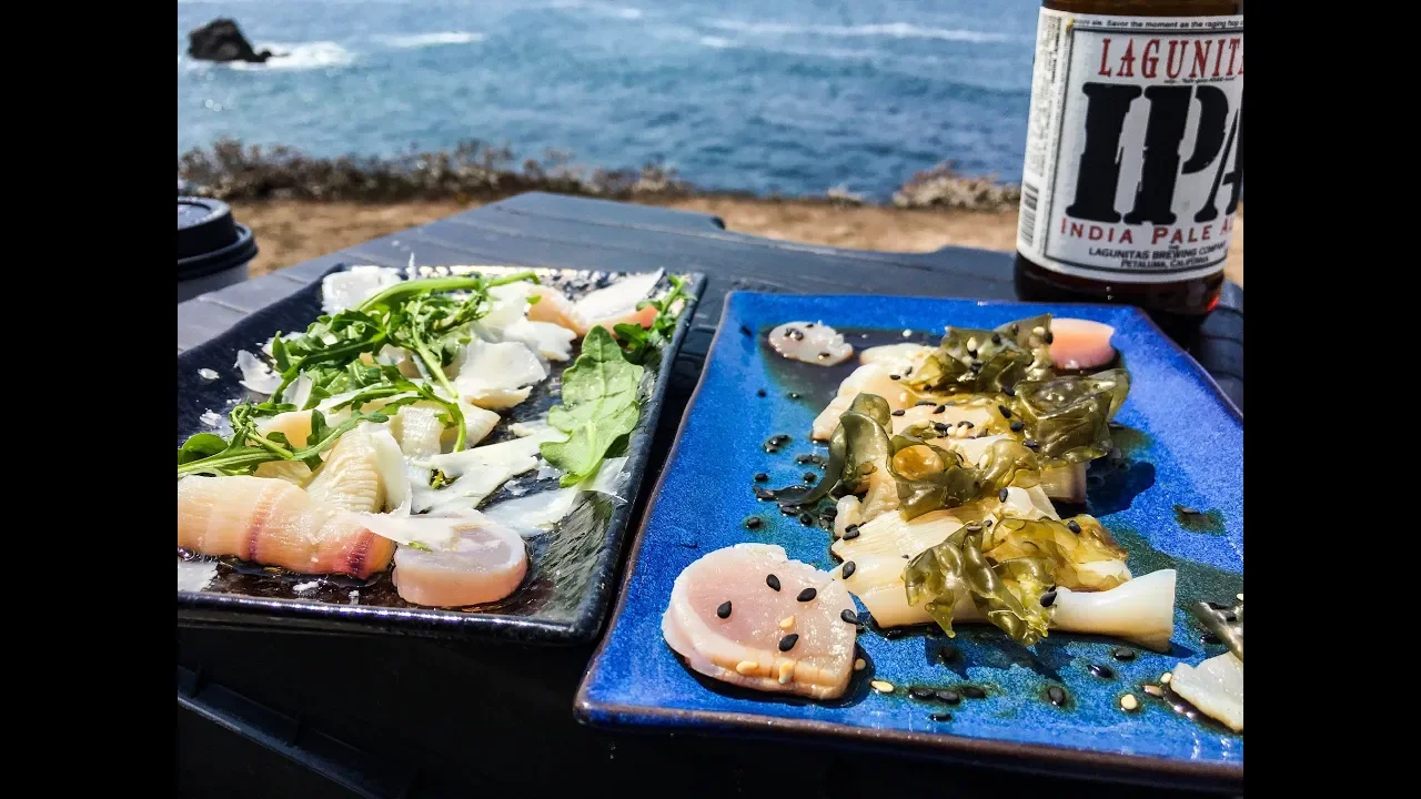 Coastal foraging: Making the BEST clam carpaccio with Philosophy D!!