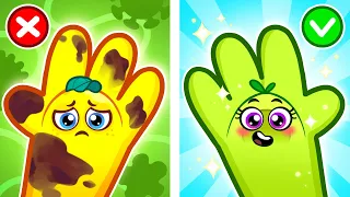 Don't Touch the Cake With Dirty Hands – Wash First! 🚫🎂🧼😲VocaVoca🥑Show Kids Songs