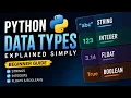 Python Data Types Explained Simply Beginner Guide