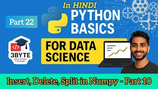 NumPy Array Modification Explained Insert Delete Split Arrays in Python Beginner to Pro