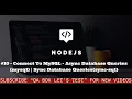 - Nodejs