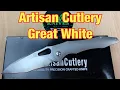 Artisan Cutlery Great White includes disassembly Gavko design