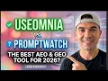 UseOmnia vs PromptWatch AI Search Tracking Compared