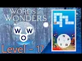 Words of Wonders level 17