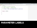 Parameter labels - Swift in Sixty Seconds