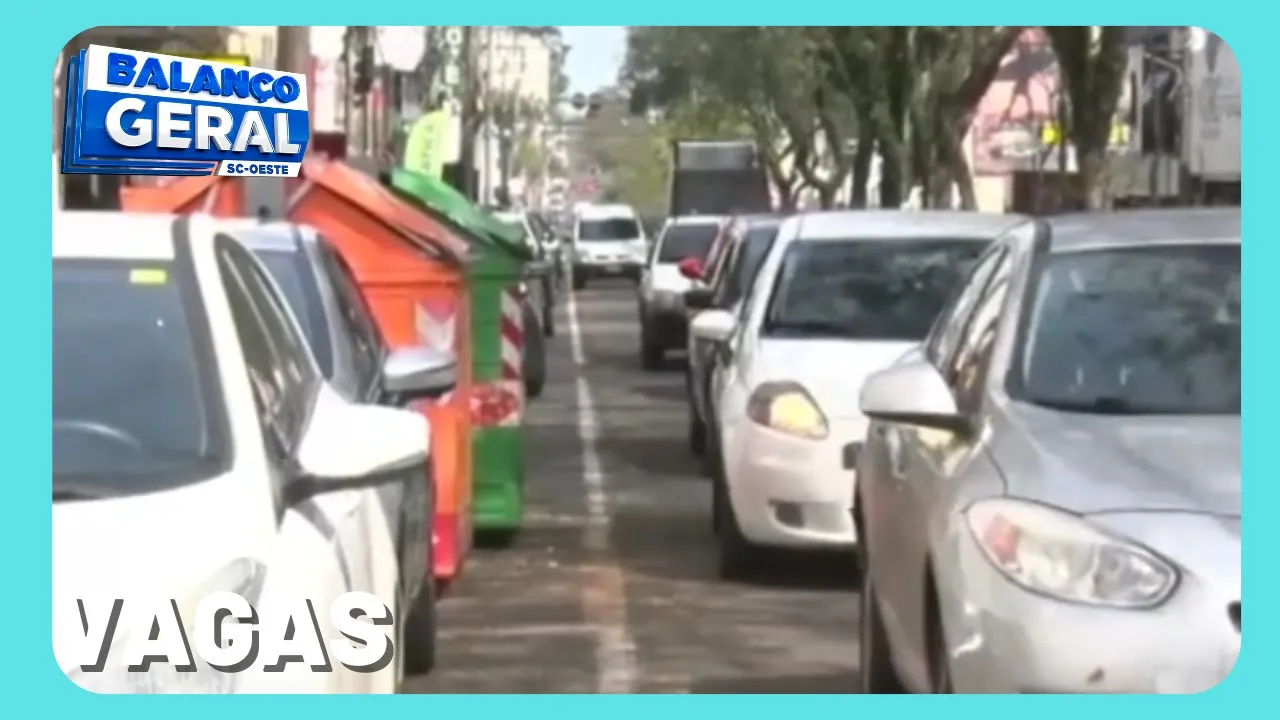 Empresa que vai assumir o estacionamento rotativo de Chapecó têm vagas de emprego abertas