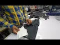 clock wise checking method of forclaz garments front panel